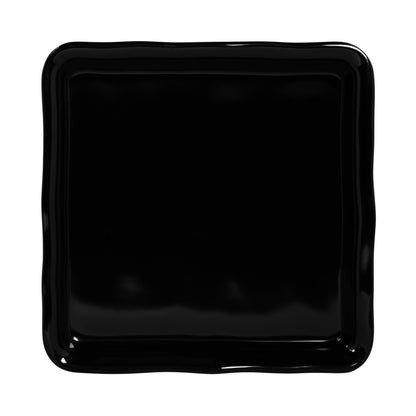 Melamine Square Organic Tray - Black