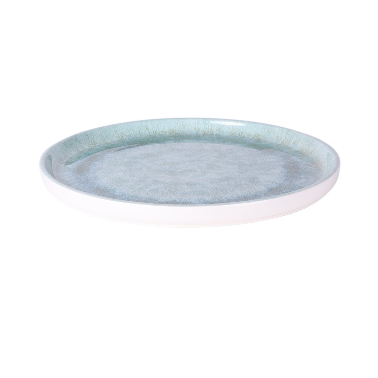 Melamine Round Plate - Sea Moss