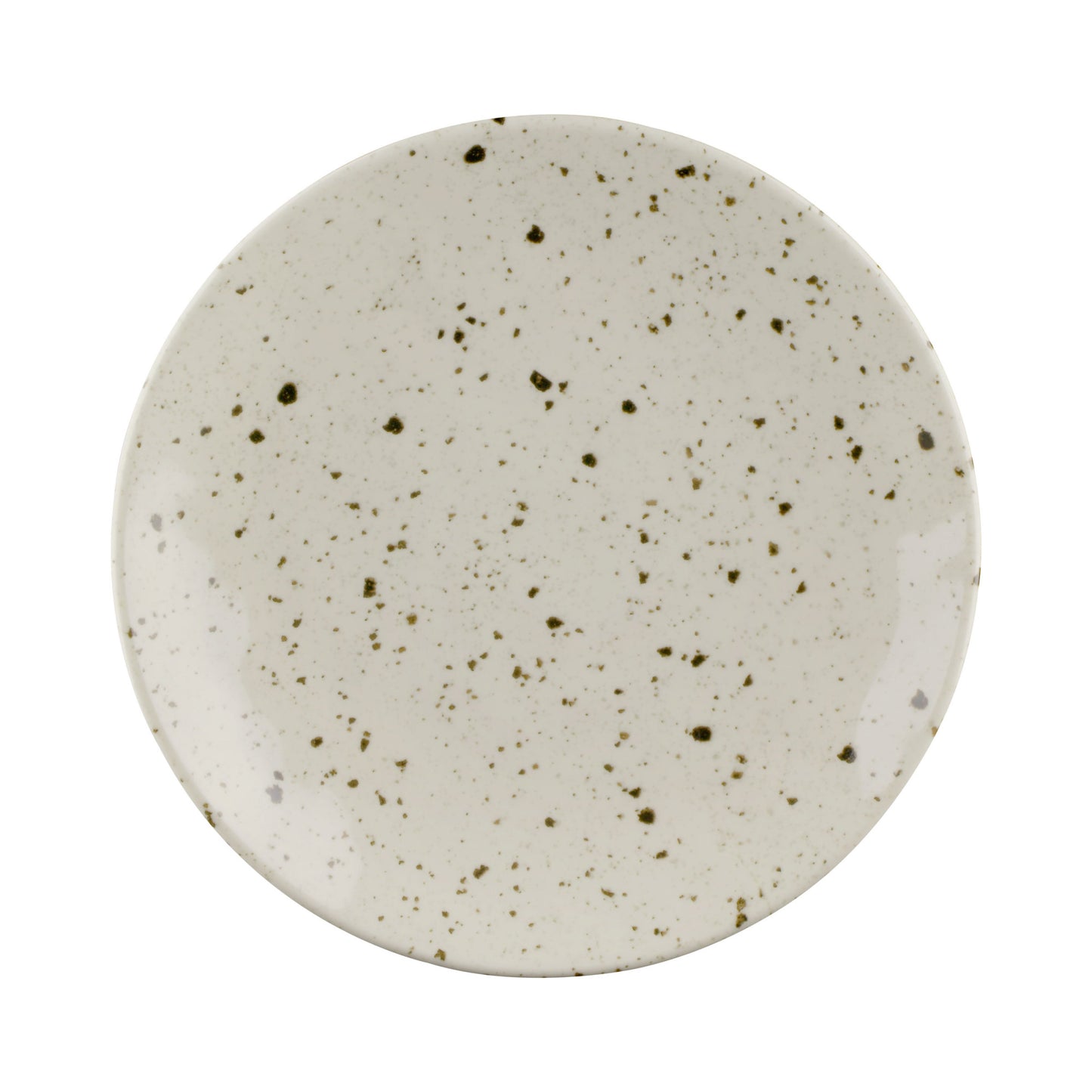 Melamine Round Plate - Chocolate Chip