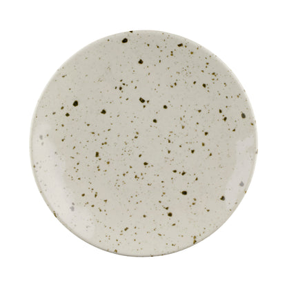 Melamine Round Plate - Chocolate Chip