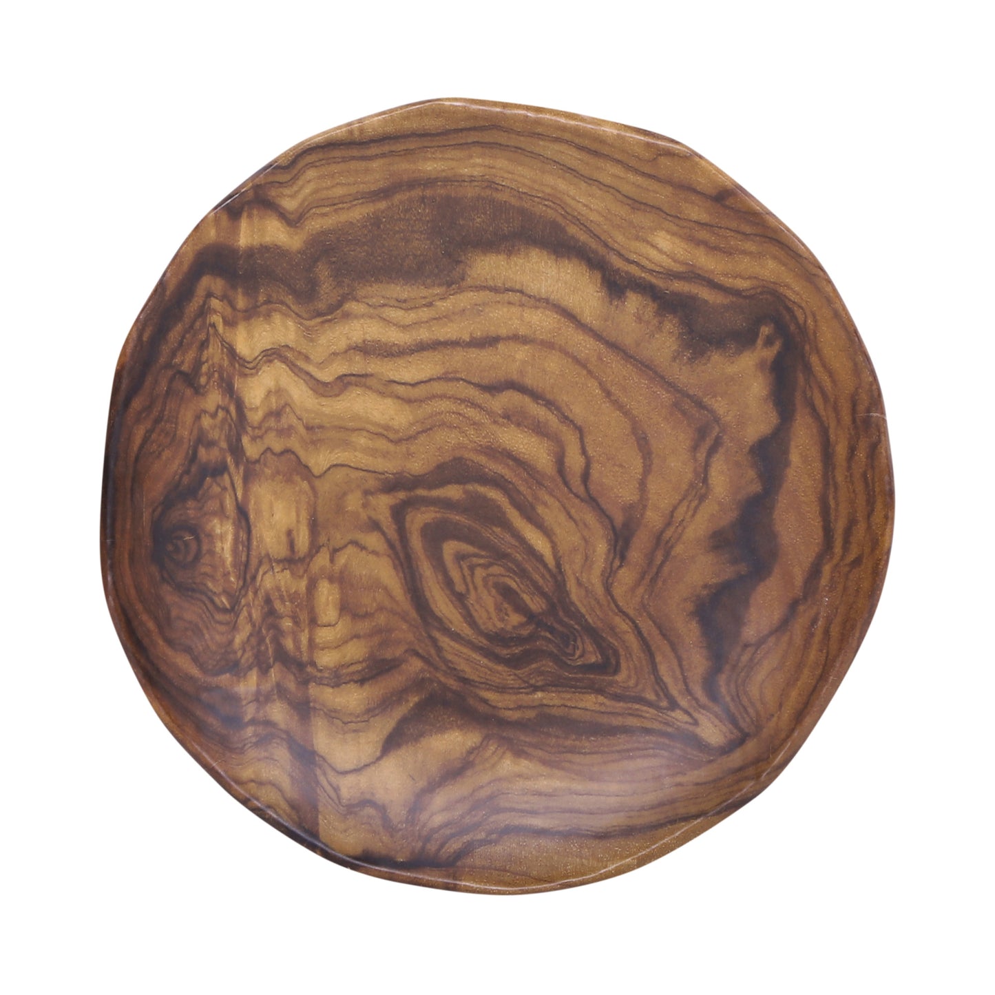 Melamine Round Plate - Sequoia