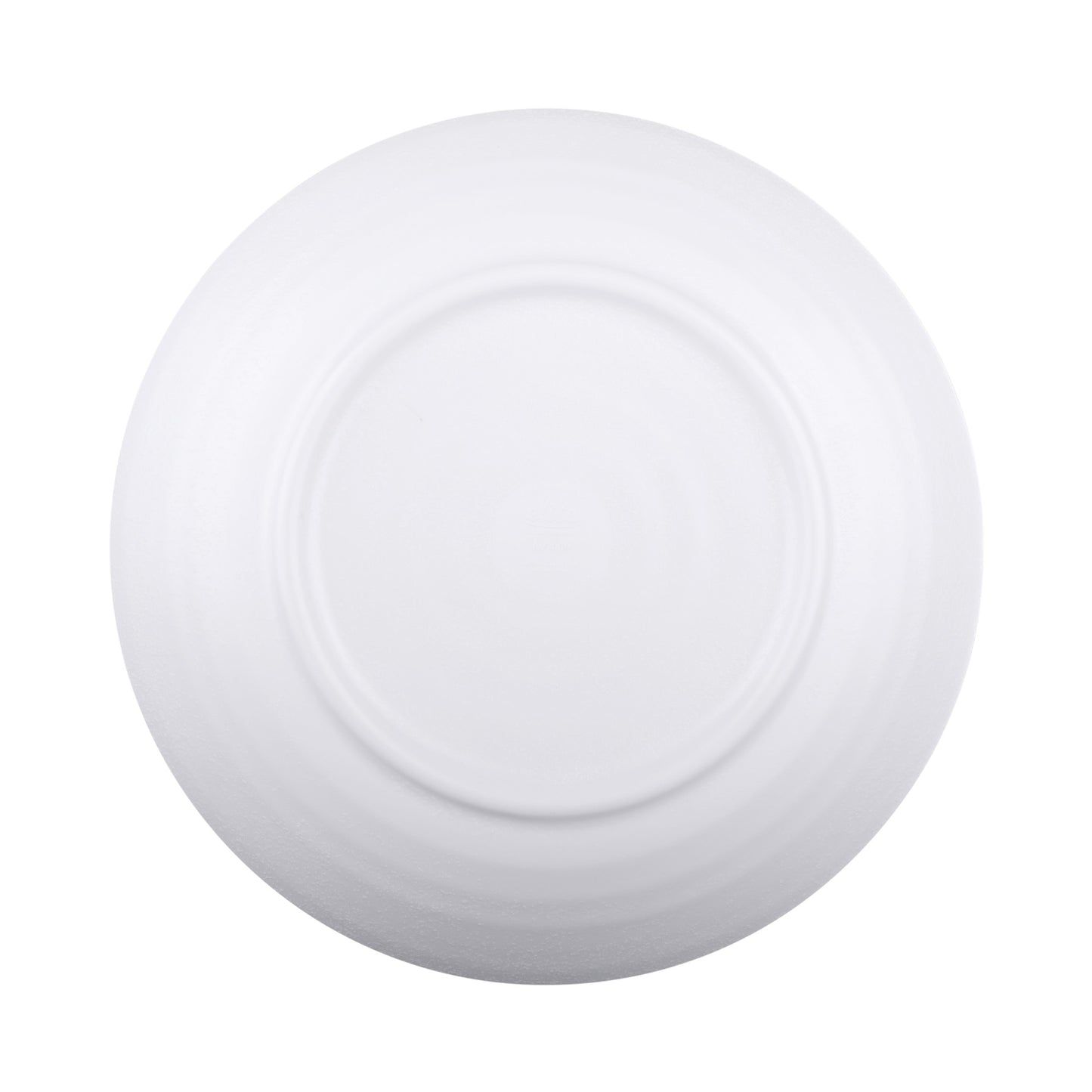 Melamine Round Plate - White
