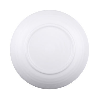 Melamine Round Plate - White