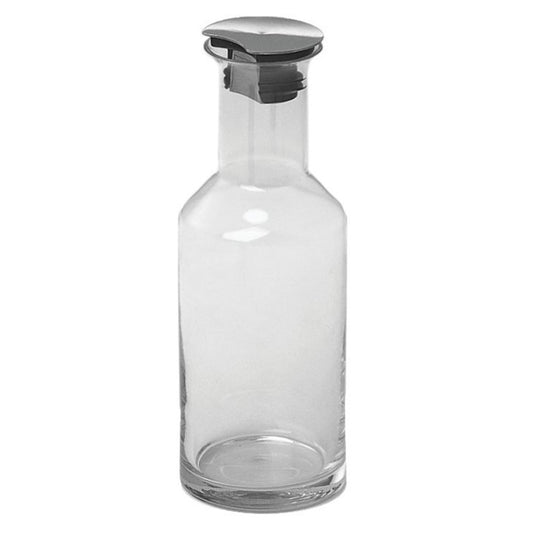 1.3 qt. Glass Carafe with Stainless Steel Lid. 3.9" dia.,