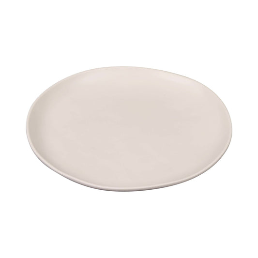 Melamine Round Plate - Vanilla