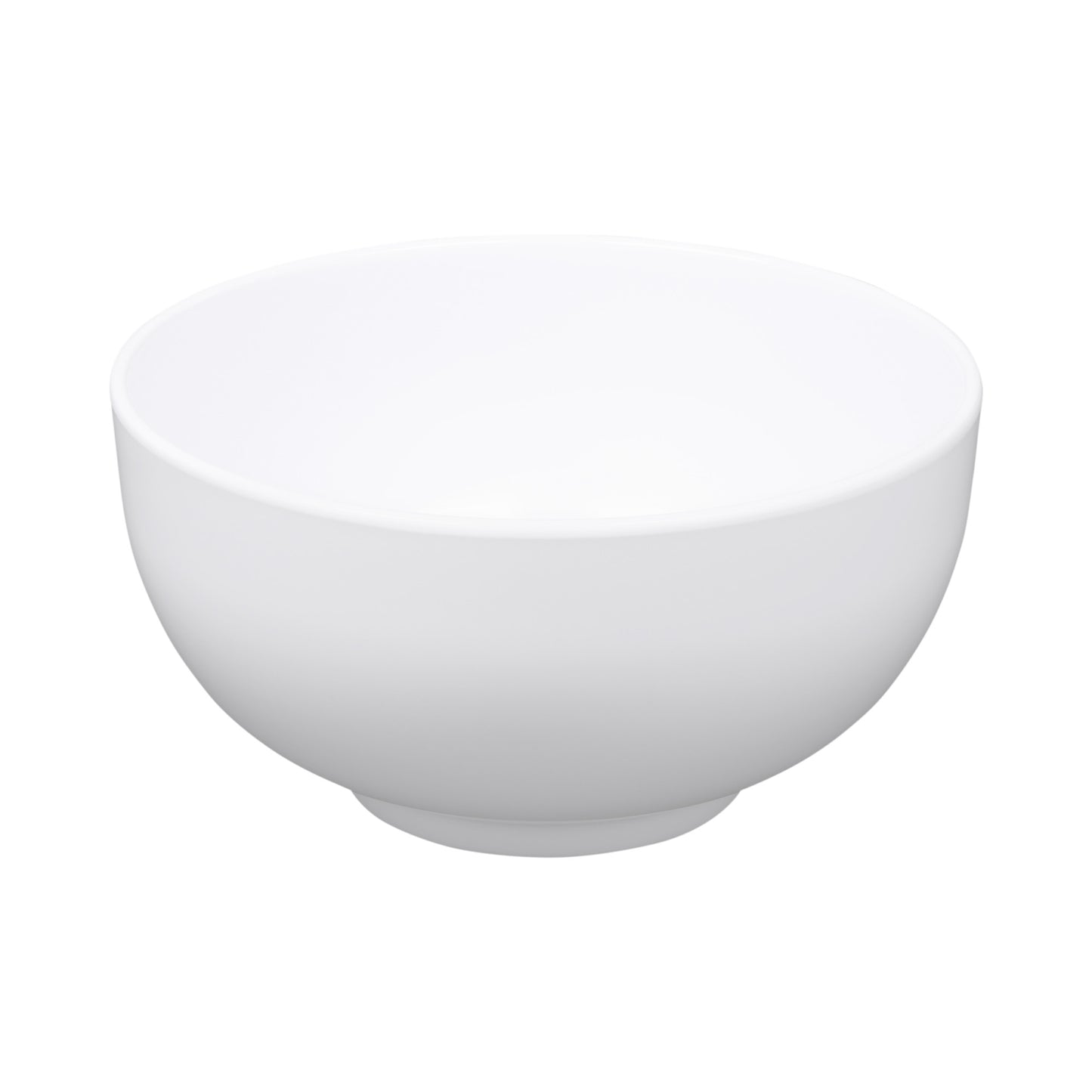 Melamine Round Bowl - White