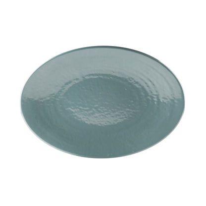 Melamine Oval Pebble Platter - Abyss