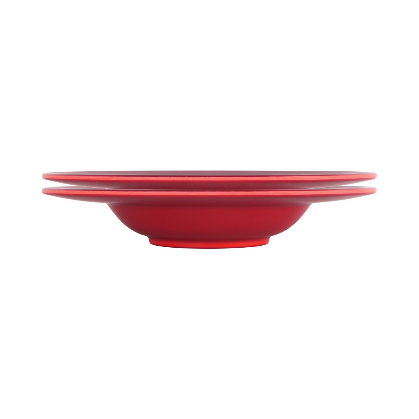 Melamine Round Past/Soup Bowl - Red Glaze