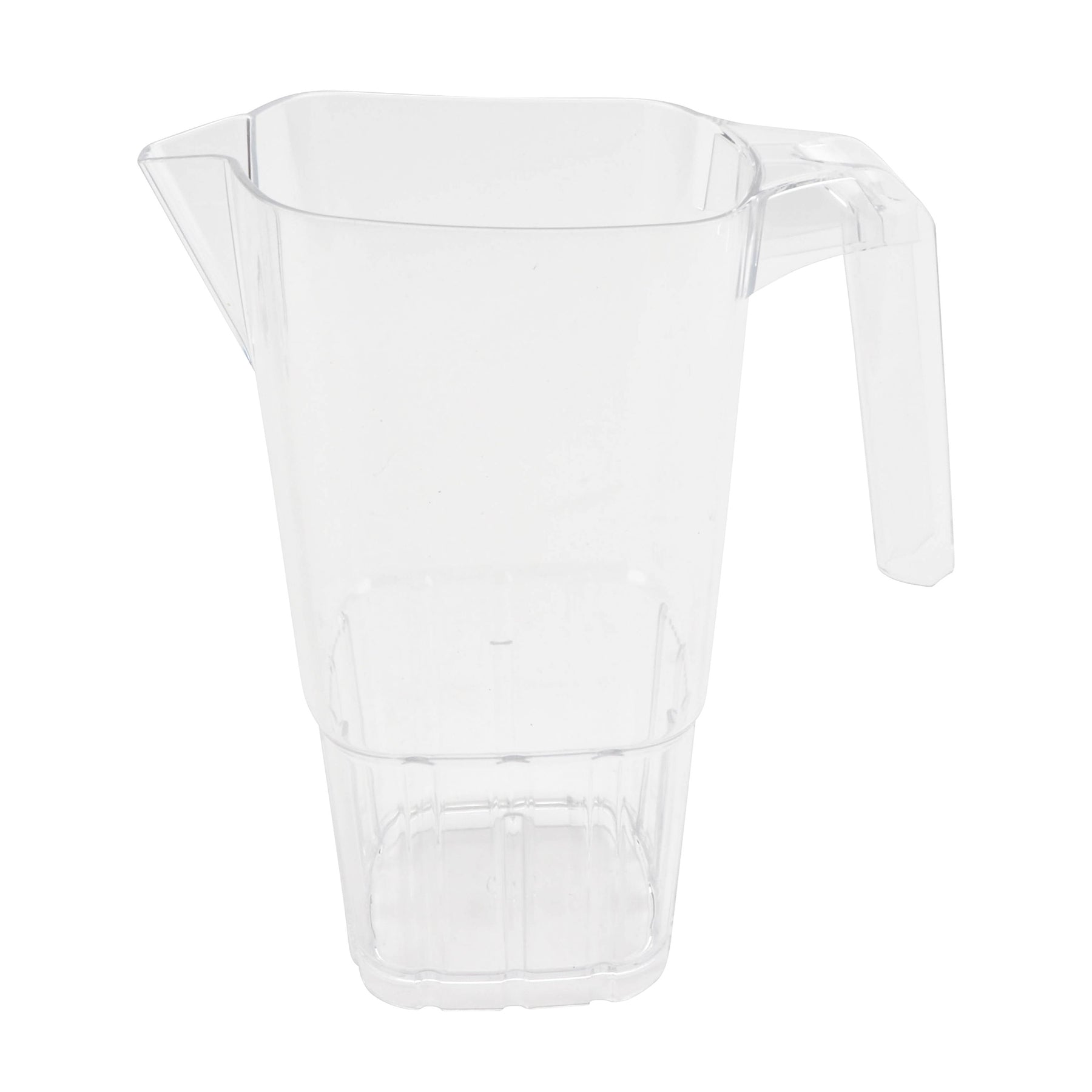 33oz Clear SAN Plastic Stackable Pitcher 7