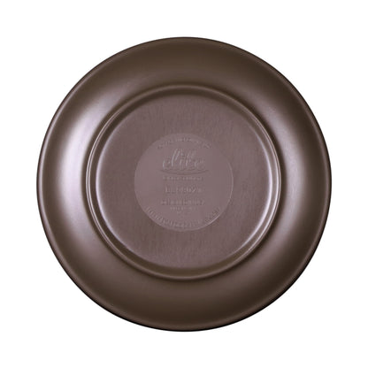 Melamine Round Coupe Plate - Stardust White