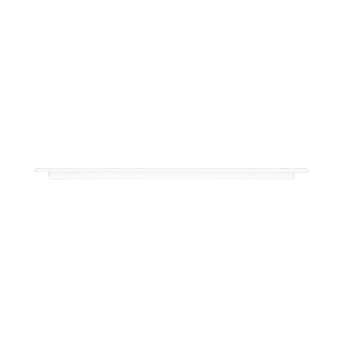 Melamine Rectangular Serving Board - Carrara Marble