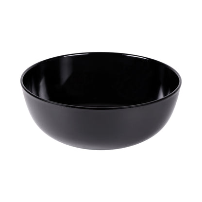 Melamine Medium Round Bowl - Black