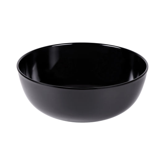 Melamine Medium Round Bowl - Black