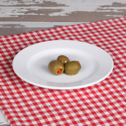 Melamine Round Saucer - White