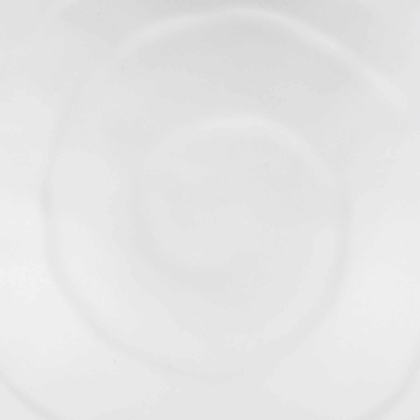 Melamine Irregular Edge Triangle Plate - White