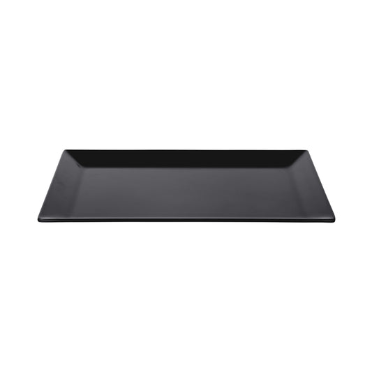 Melamine Rectangular Serving Platter - Black