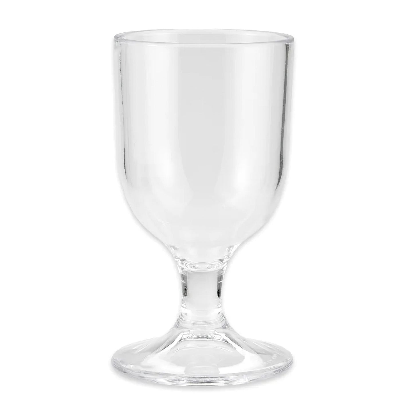 8 oz. (9 oz. Rim-Full), 3" Goblet, 5.5" Tall (12 Pack)