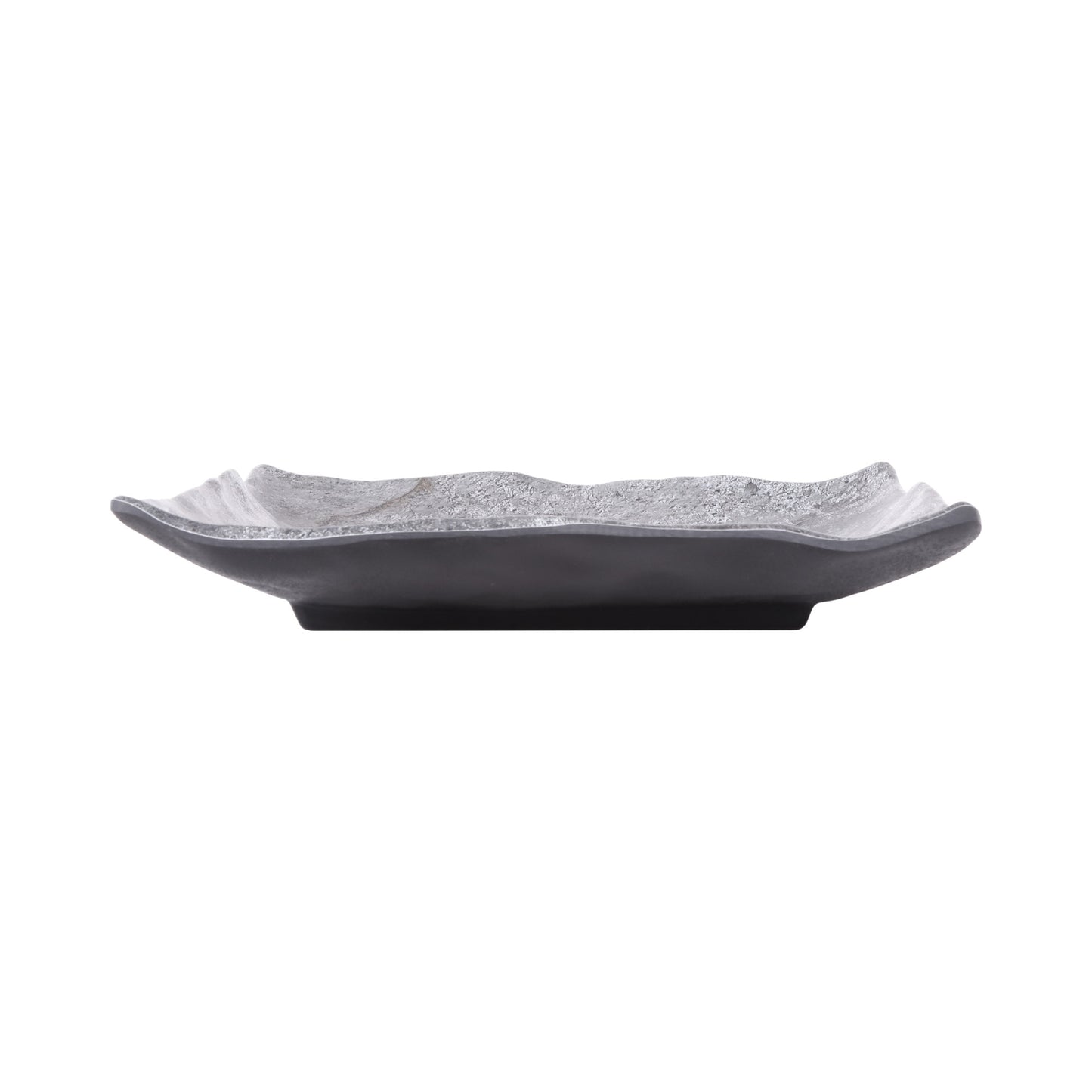 Melamine Square Plate - Coal