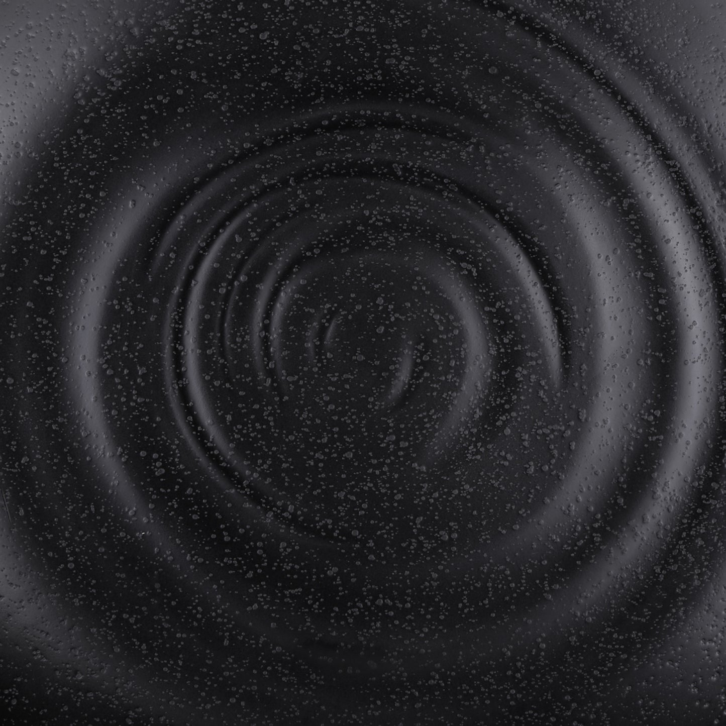 Melamine Round Plate - Black