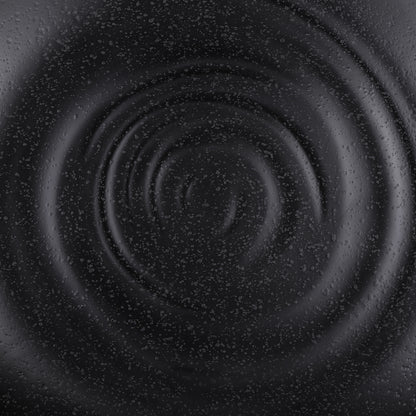 Melamine Round Plate - Black