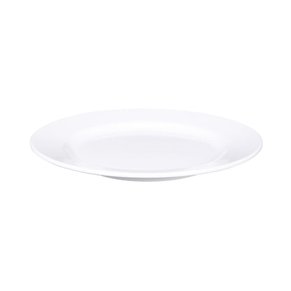 Melamine Round Plate - White