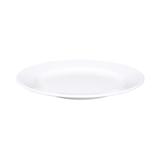 Melamine Round Plate - White