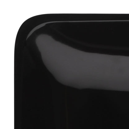 Melamine Square Bowl - Black