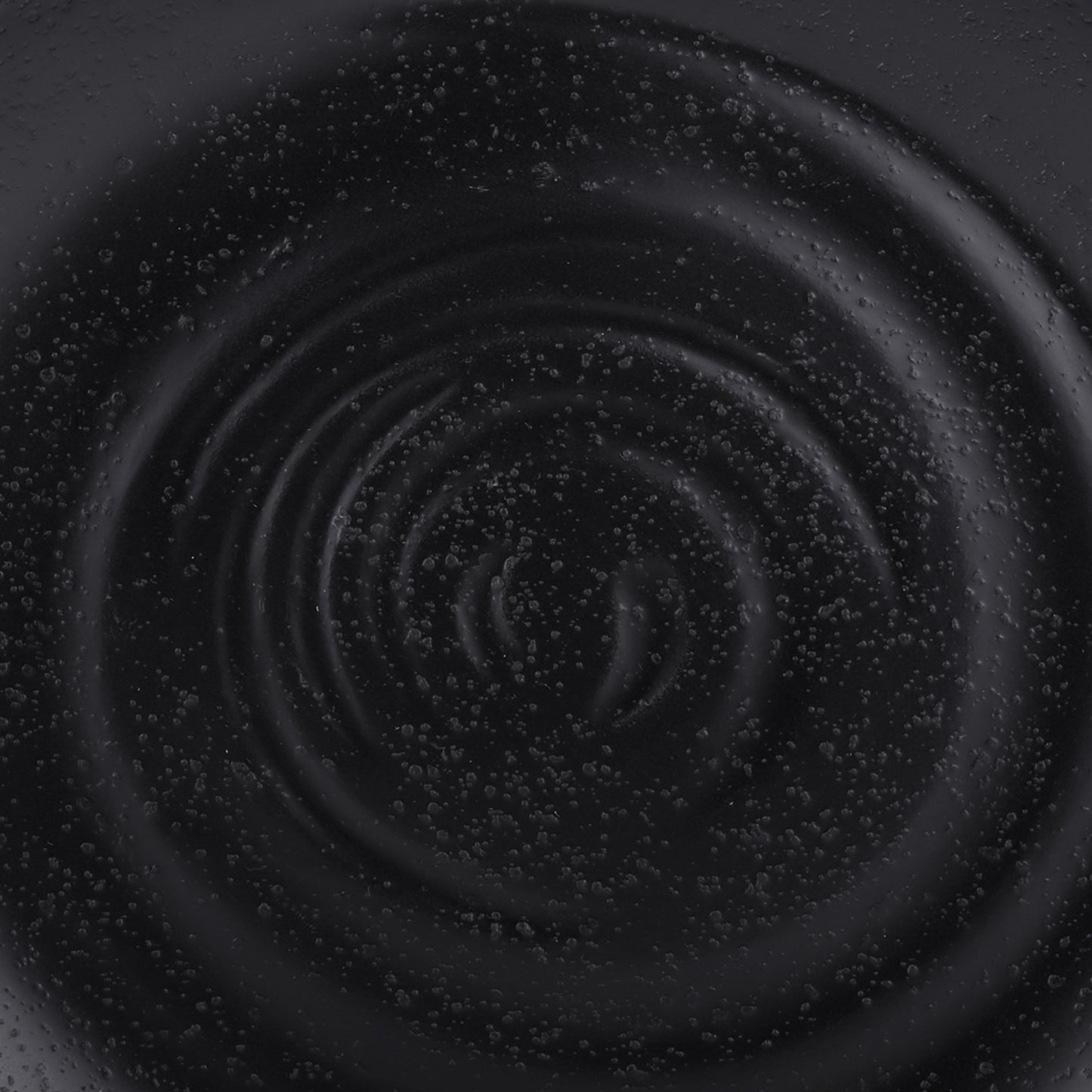 Melamine Round Plate - Black