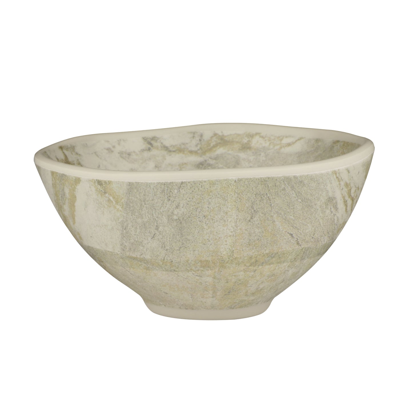 Melamine Round Bowl - Sandstone
