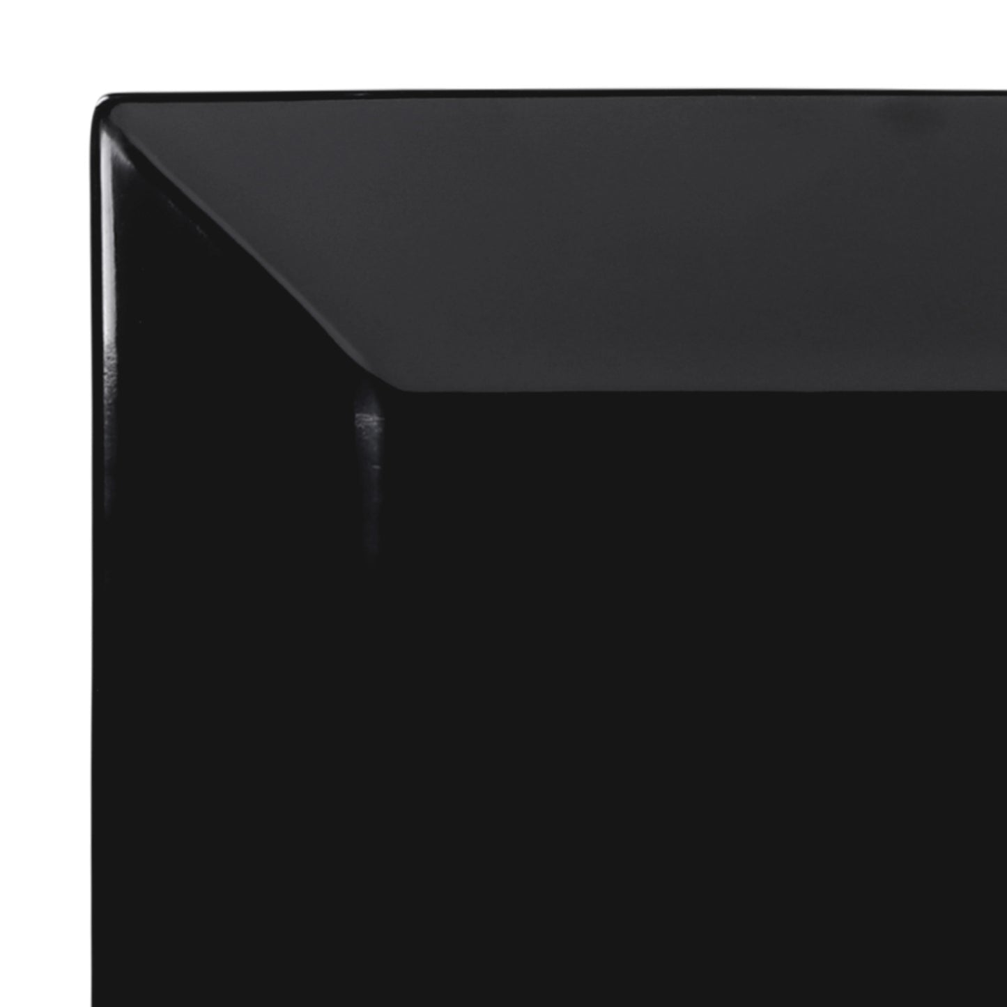 Melamine Rectangular Platter - Black
