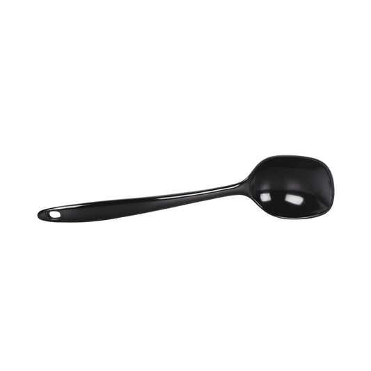 Melamine Solid Spoon - Black