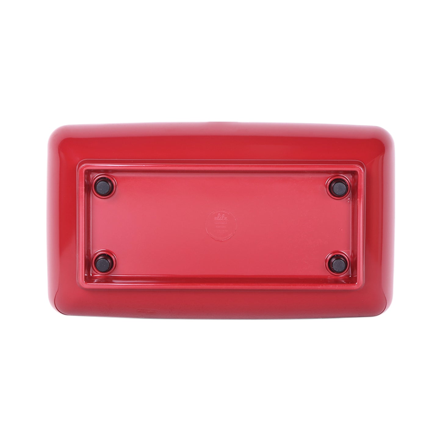 Melamine Rectangular Platter - Cranberry