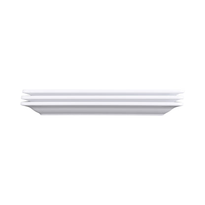 Melamine Rectangular Serving Platter - White