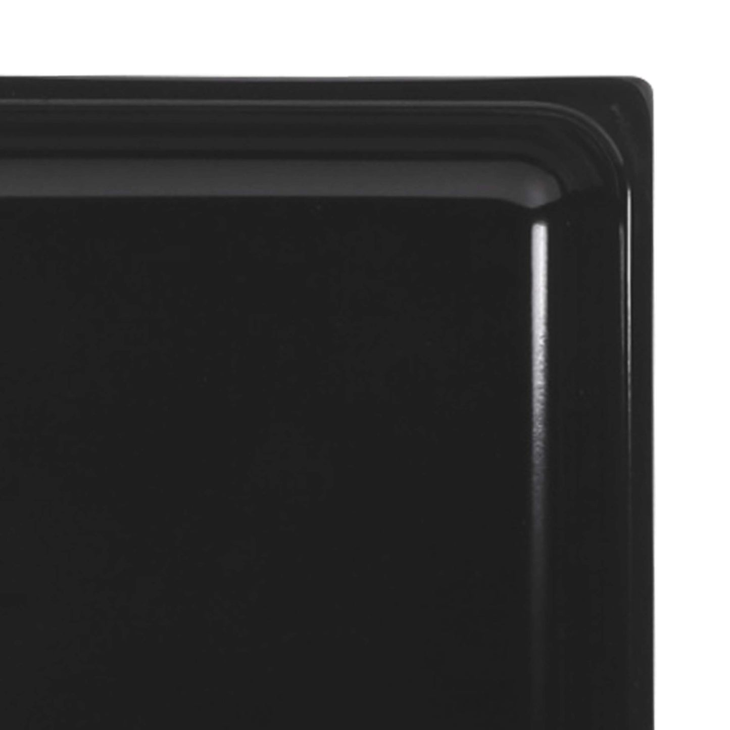 Melamine Rectangular Bin - Black
