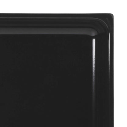 Melamine Rectangular Bin - Black