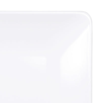 Melamine Rectangular Platter - White
