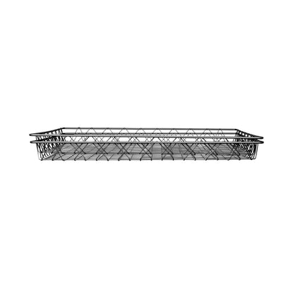 Metal Rectangular Wire Basket - Gunmetal Grey