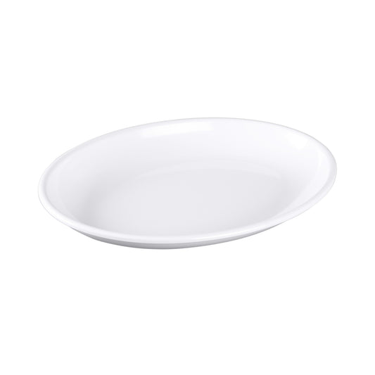 Melamine Oval Platter - White