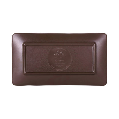 Melamine Rectangular Plate - Stardust Blue