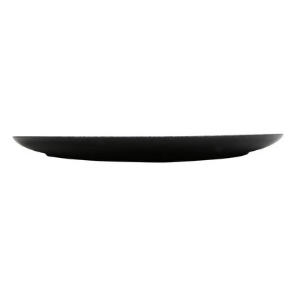 16.5" revive stone grey/black triangle melamine platter (extra extra large), 16.5"L x 16.5"W x .5"H, GET, cheforward