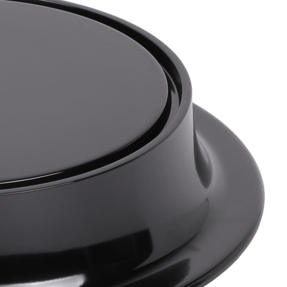 Melamine Round Pedestal - Black