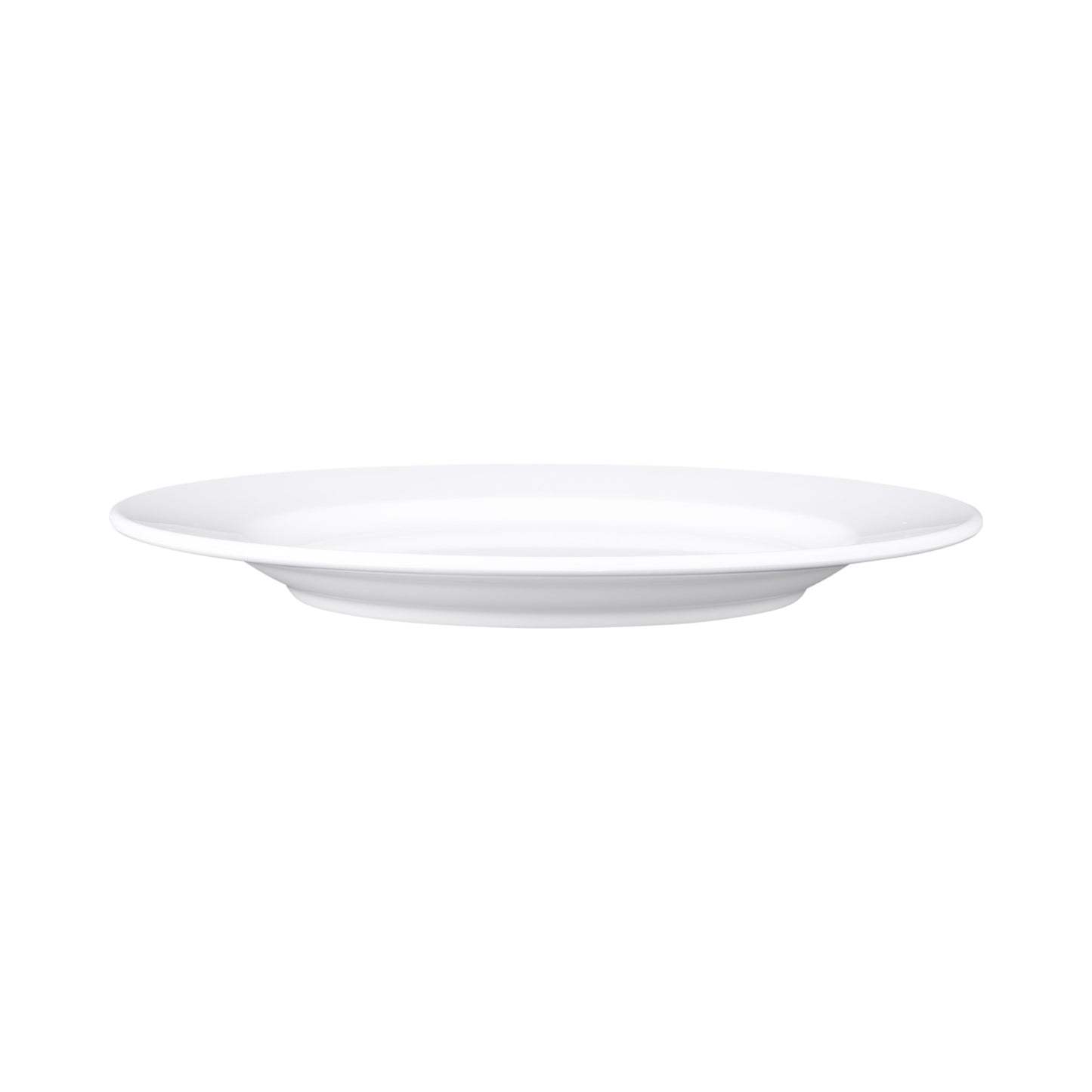 Melamine Round Plate - White