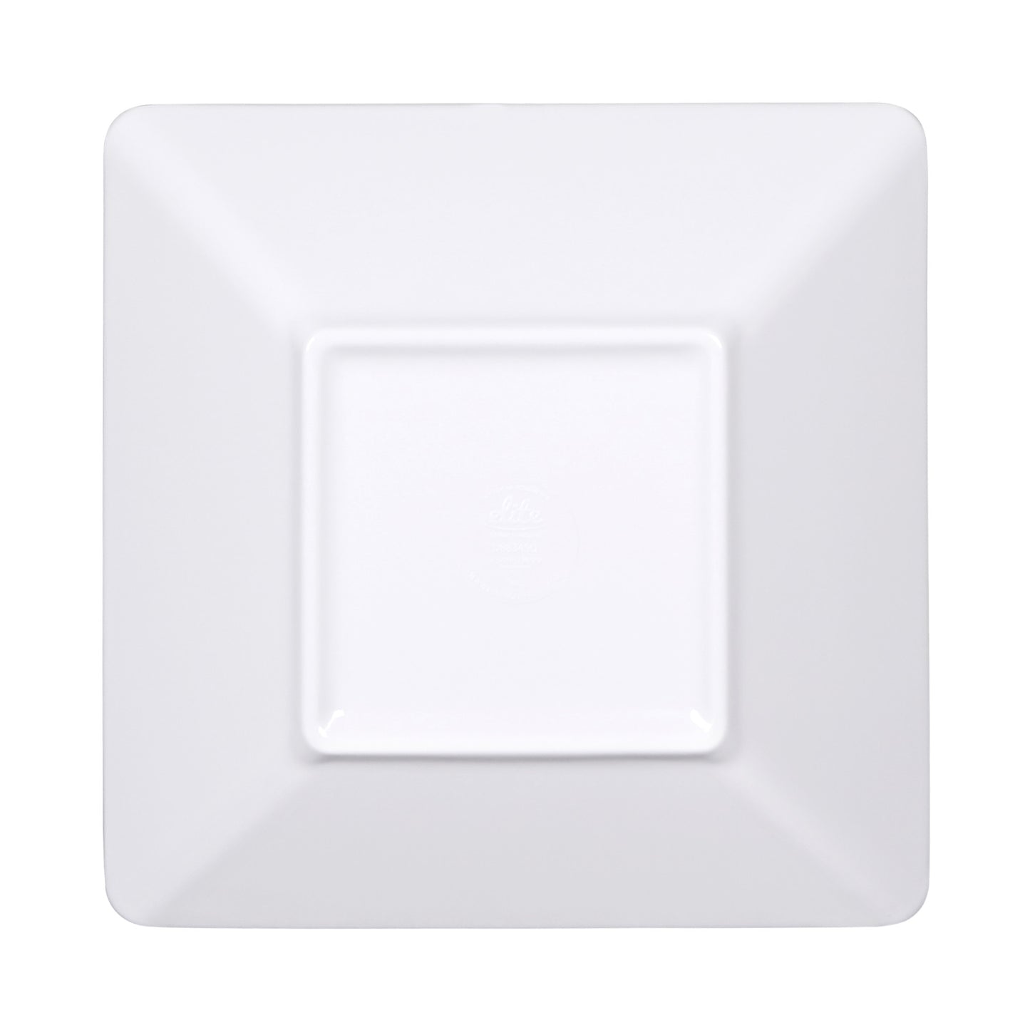 Melamine Square Bowl - White