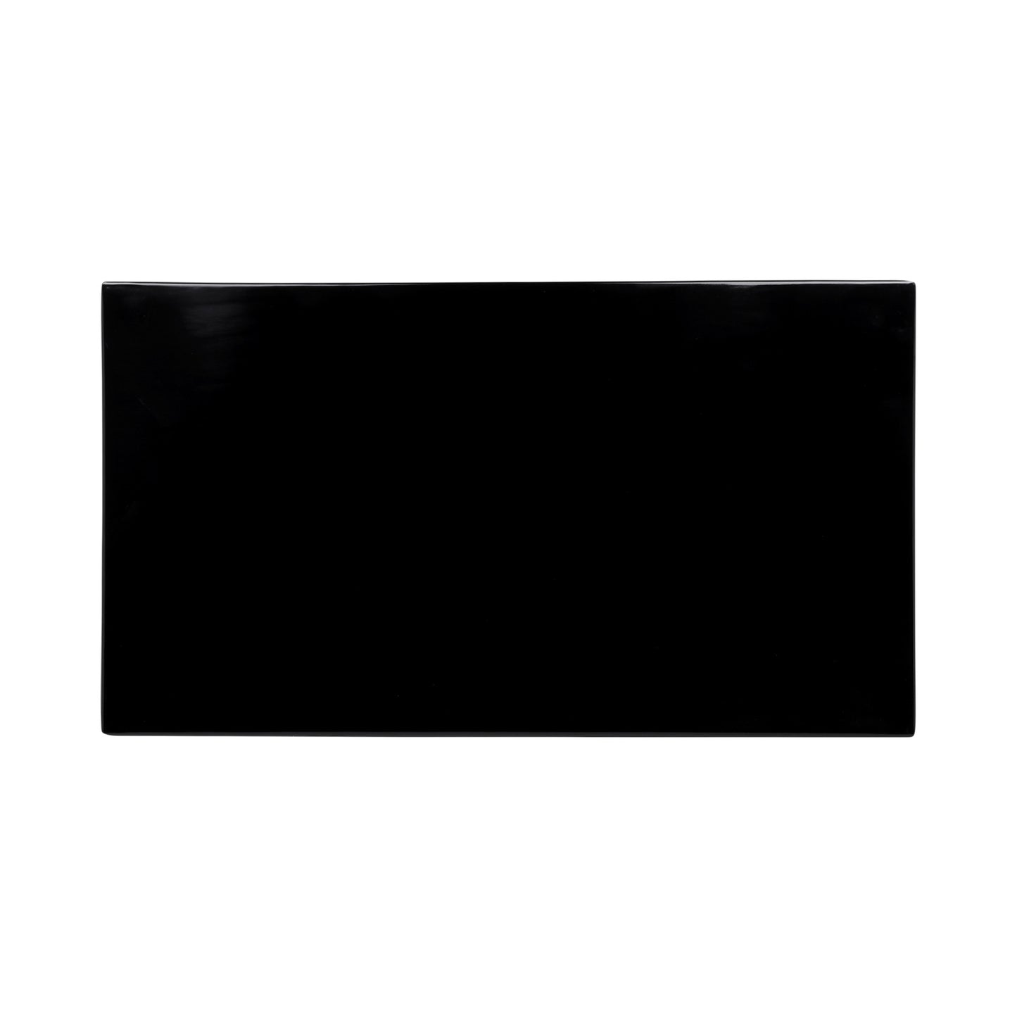 Melamine Rectangular Tray - Black