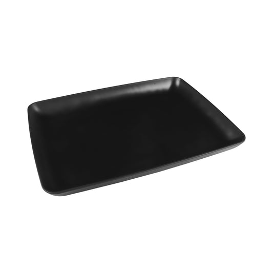 Melamine Rectangular Platter - Black