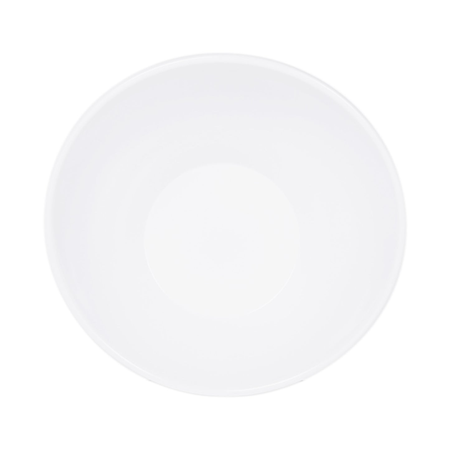 Melamine Round Bowl - White