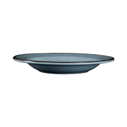 Melamine Round Crackle Pasta/Soup Bowl - Cameo Blue