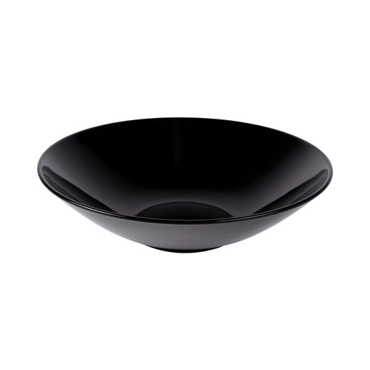 Melamine Round Bowl - Black