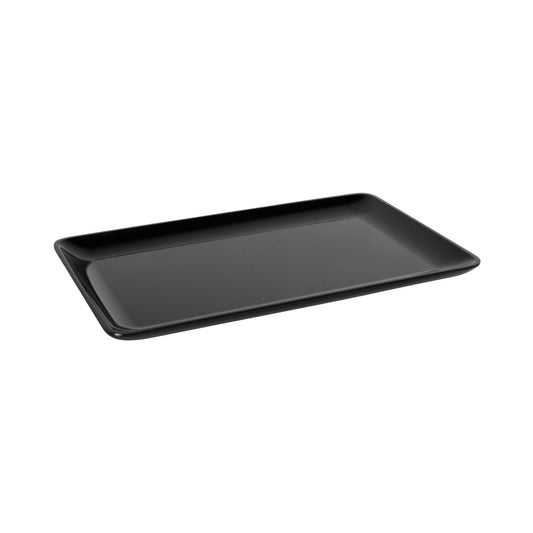 Melamine Rectangular Tray - Black
