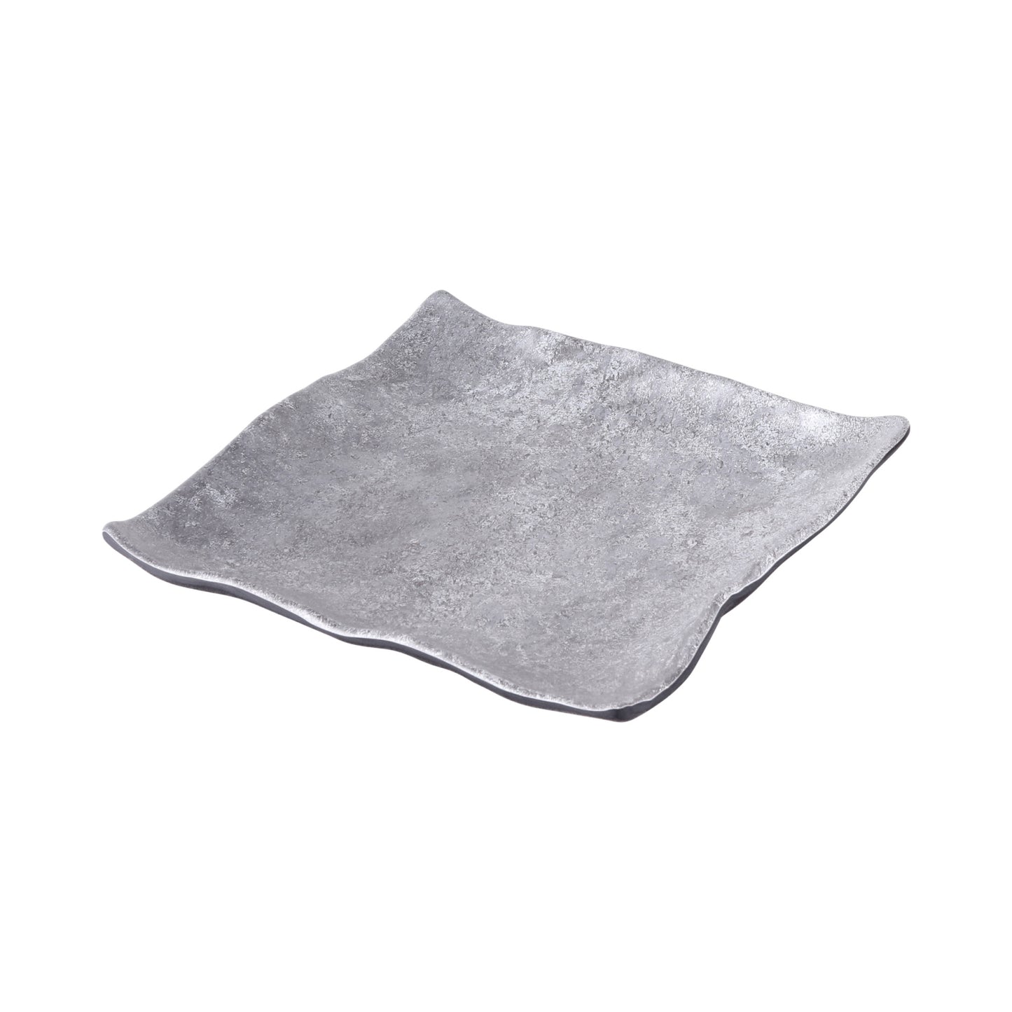 Melamine Square Plate - Coal